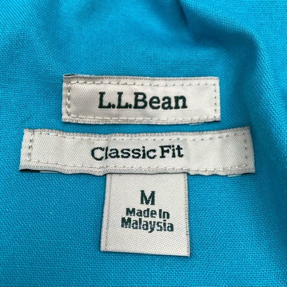 L.L. BEAN Classic Fit “Old School” Elastic Waist Hiking Short in Sun Washed Blue - Picture 7 of 9